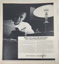 1966 Equitable Life Insurance Vintage AD living these days 14"x10"