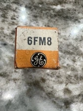 GE General Electric Electronic Tube 6FM8 NOS