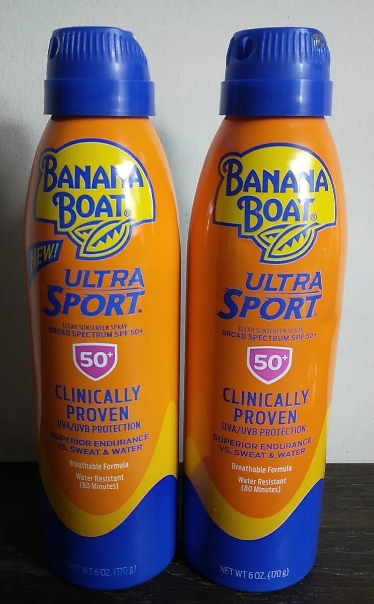 Banana Boat Sport Ultra SPF 50 Reef Safe Sunscreen Spray