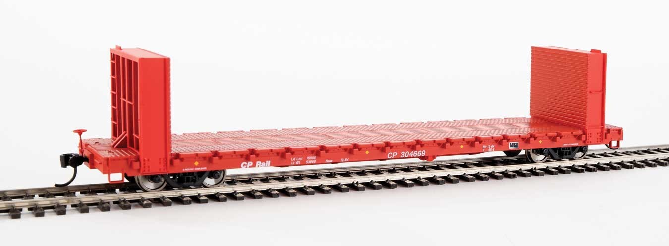 H0 Scale - Walthers 60' Pullman-Standard Bulkhead Canadian Pacific - 5808 New