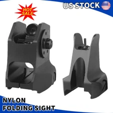 1 Pair Tactical Iron Sights Fixed Front RearSet for DD Rapid Backup Hunting USA
