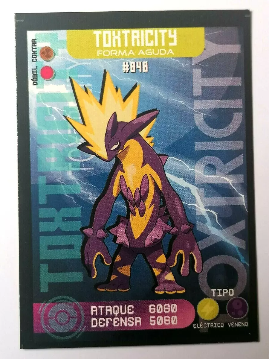 CARD POKEMON EJ VOL. I #849 TOXTRICITY AMPED 2020 Galar PERU South America  TCG