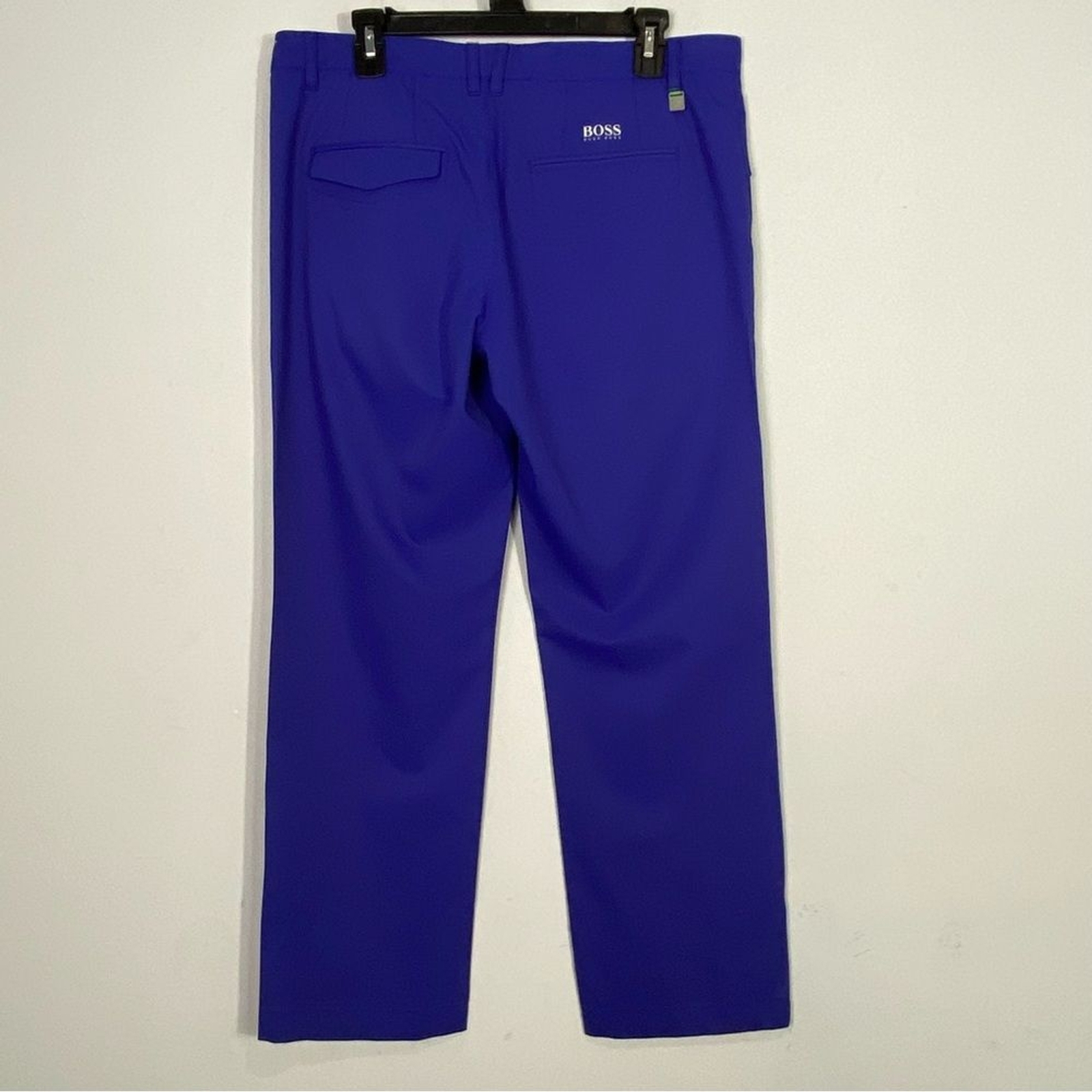 HUGO BOSS Hakan 9 Golf Sport Trouser Pants Electric Blue 36 R  thumbnail 3