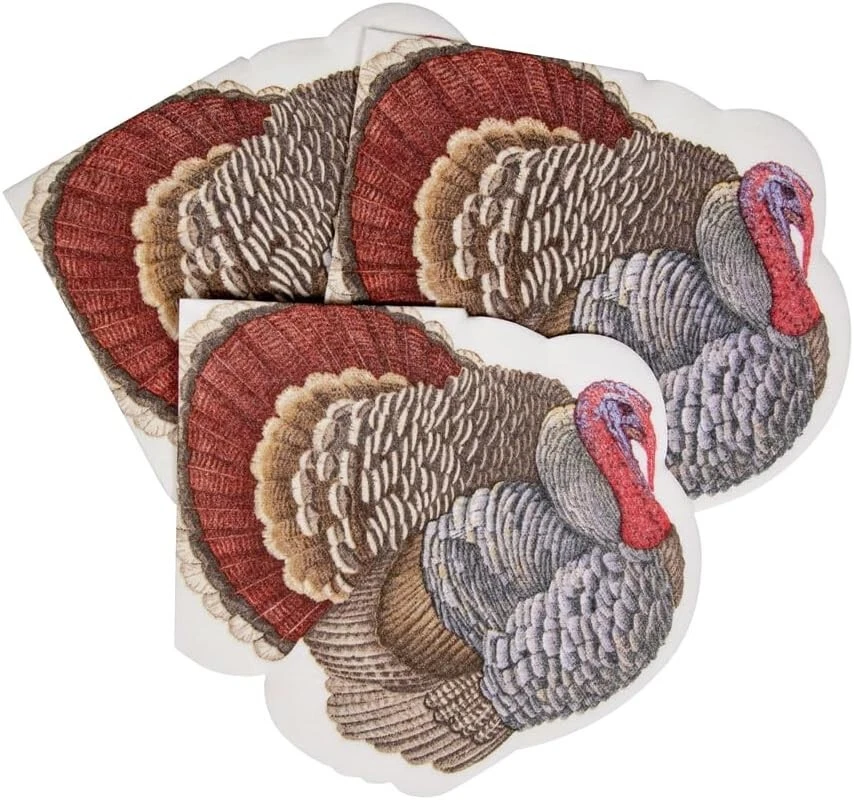 Caspari Paper Linen Napkins - Thumbnail 3