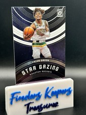 JALEN GREEN~2022-23 DONRUSS OPTIC BASKETBALL*STAR GAZING* #2 ~ROCKETS
