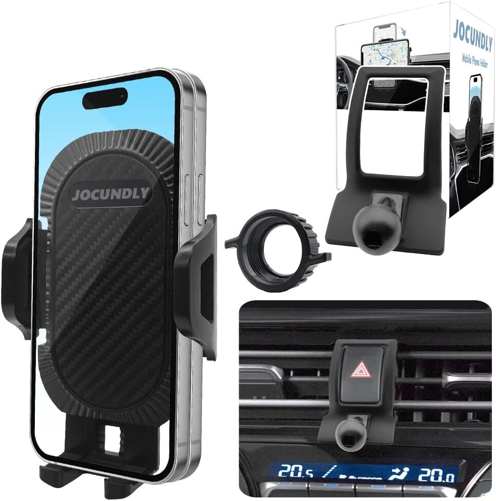 Car Phone Mount for 2018 2023 Toyota C HR Thick Case Friendly Mobile Phone-image