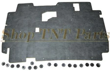 1984-01 Jeep Cherokee Hood Insulation Pad w/ Clips 1/2" Low Profile 