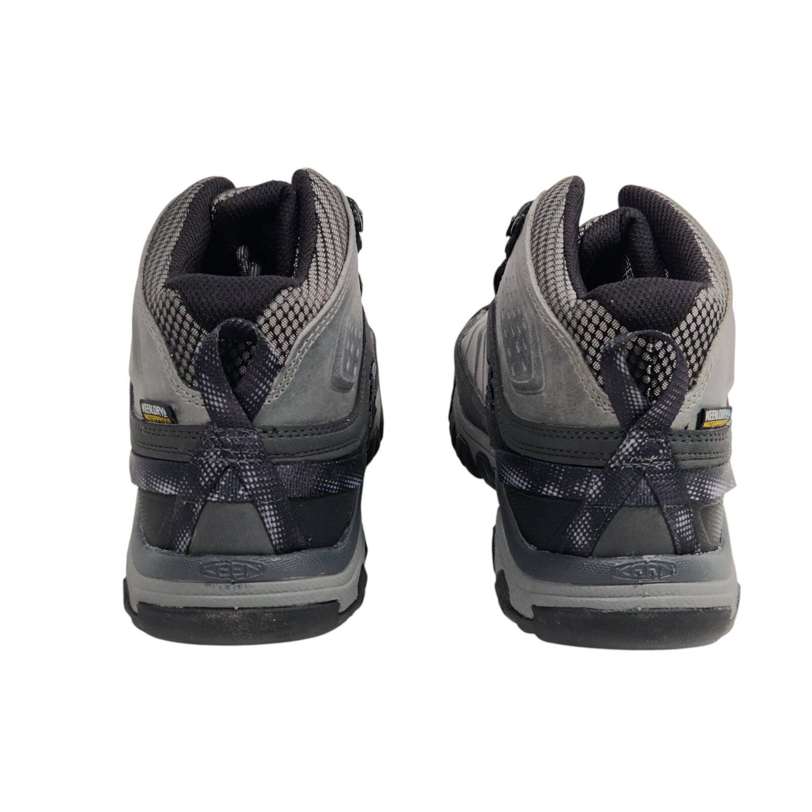 Stivali da trekking impermeabili Keen Targhee III Mid da uomo taglia 7 M grigi e neri 1025164