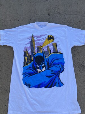 80s 当時物 BATMAN Tシャツ AOP タイダイ モノトーン USA製 Vintage 80s Batman T Shirt Size 2XL AOP | eBay