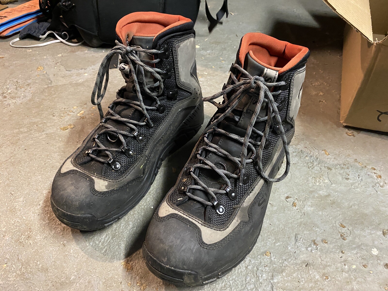 simms wading boot cleats