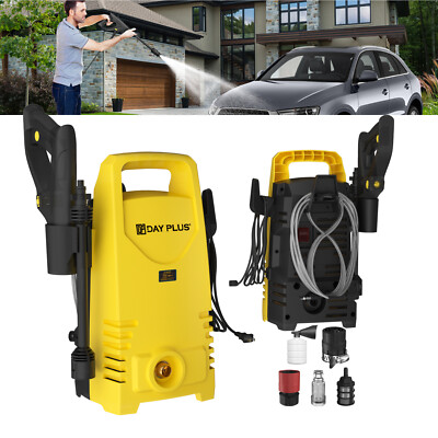 #ad 125 Bar High Pressure Washer High Power High pressure Injection Water Gun Yellow $75.13