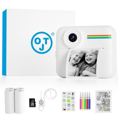 Instant Print - 1080P Instant Cameras that Print Photos with 32GB Card - Daur...