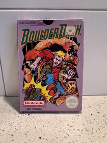 Boulder Dash - Nintendo NES - PAL UK - CIB completo - ottime condizioni - 