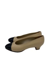 CHANEL pumps EU36 US5.5 Cream
