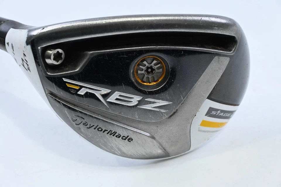 Left Hand Taylormade RBZ Stage 2 Tour #4 Hybrid / 21.5 Degree / Stiff Flex 80 - Image 2 of 4