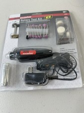 Used Drill Master 80pc Rotary Tool Kit -1/8" Round- Item #63235 Open Package