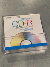 Memorex 10PK CD-R 52X 700MB 80min 7of 10pack Left CD-R Discs READ 