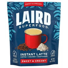 Instant Latte, Coffee + Creamer + Adaptogens, Sweet & Creamy, 8 oz (227 g)