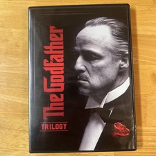 The Godfather Trilogy Collection Remastered DVD 3 Disc Set Free Shipping USED