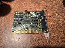CDC-007-S CDC-029-S MAGITRONIC 602 8BIT ISA VIDEO CARD PRINTER PORT