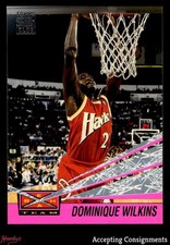 1993-94 Stadium Club Beam Team #8 Dominique Wilkins HAWKS