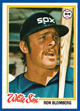 1978 Topps - Ron Blomberg #506 - Chicago White Sox