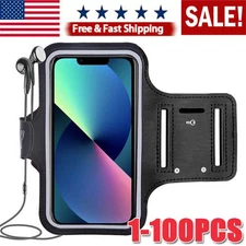 Waterproof Armband Case Sports Running Exercise Arm Band Phone Holder KeyBag LOT