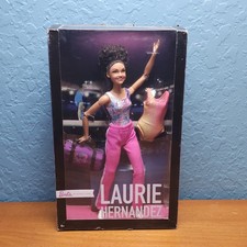 Barbie Signature Laurie Hernandez Doll Olympics USA Gymnastics Made to Move New