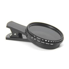 52mm Phone ND ND2 to ND400 Clip-on Variable Neutral Density for Phone9489