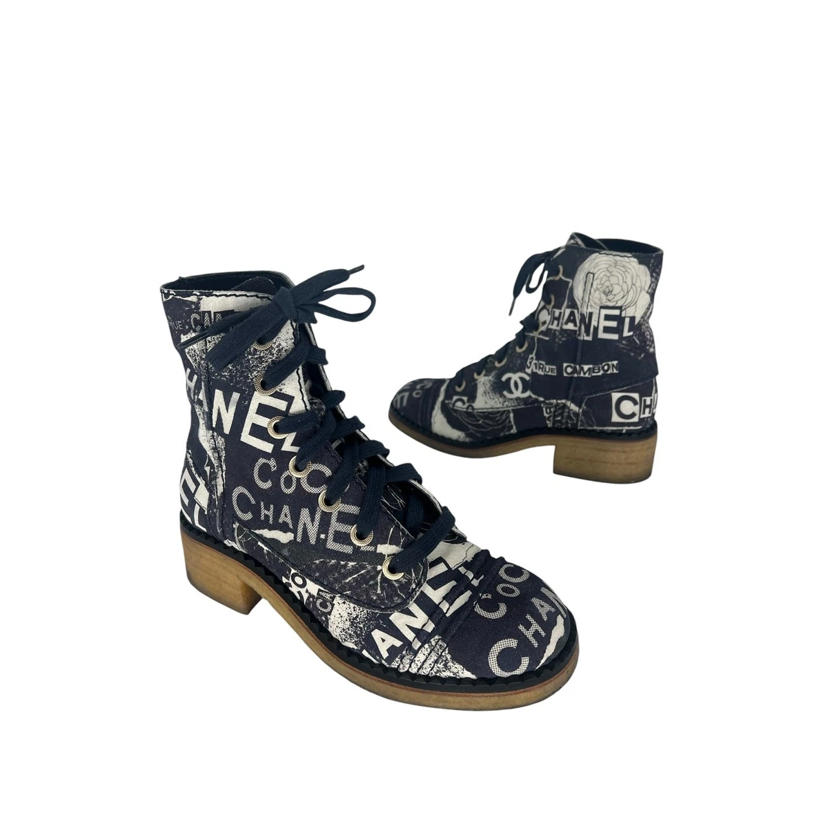 CHANEL Blue Boots for Women for sale | eBay