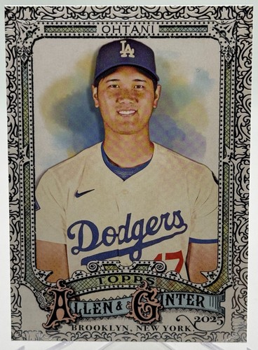Shohei Ohtani 2025 Topps Allen & Ginter Silver Foil Filigree SP DODGERS