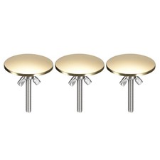uxcell Kitchen Sink Hole Covers, 3Pcs - Zinc Alloy Faucet Hole Cover, Soap Dispe