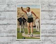 Dimsa Kugelstoßen Zehnkampf Olympia 1932 USA Cigaretten Bilderdienst Reemtsma