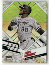 2021 STADIUM CLUB CHROME #BTC-17 LUIS ROBERT BEAM TEAM CHICAGO WHITE SOX
