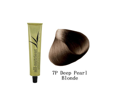 All-Nutrient Permanent Cream Hair Color - 7P Deep Pearl Blonde