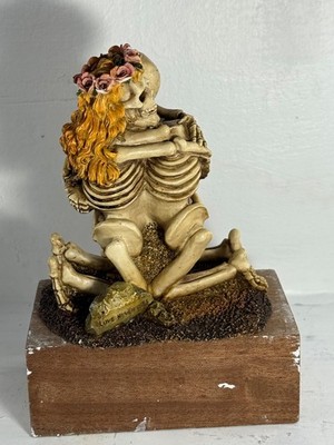 Skelett Figur - Love Never Dies - Gothic Traumpaar Deko C97 WUI