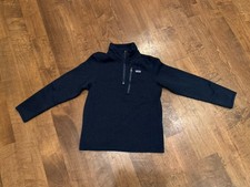 PATAGONIA YOUTH BETTER SWEATER MEDIUM BLUE YOUTH 10 EUC 1/4 Zip