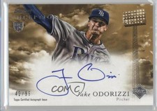 2013 Bowman Inception Rookie Auto Gold 42/99 Jake Odorizzi #RA-JO Auto 0e1