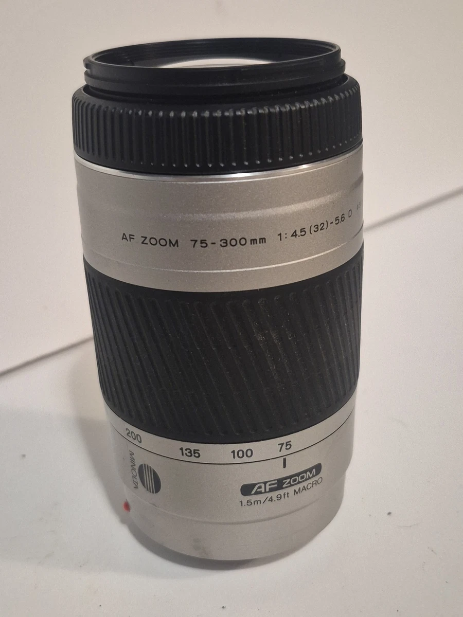 Minolta 75-300mm Focal Camera Lenses for sale - eBay
