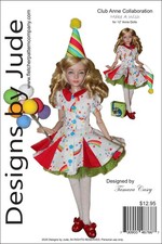 Make a Wish, Doll Clothes Sewing Pattern for 12" VDC Anne Doll Tonner