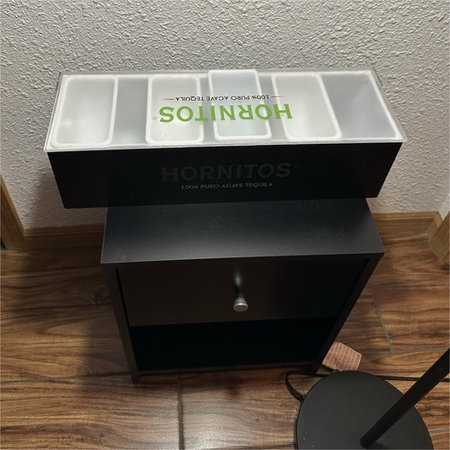Hornitos keep cool Plastic Bar Caddy Organizer Dispenser for Bar Accessories