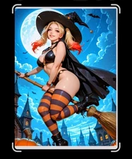 2.5x3.5" Premium Photo Print ACEO Card Waifu/Model/ Cosplay Which, Harley Quinn 