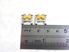 HERMES Clipper Watch 12mm Side Brushed Old Type Véritable Link Band 2pcs Set ...