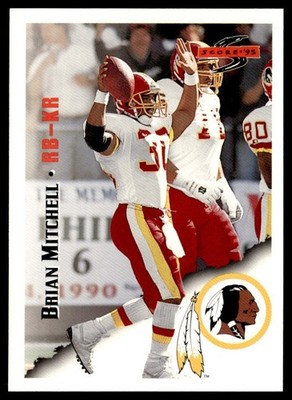 1995 Score Brian Mitchell Washington Redskins #92