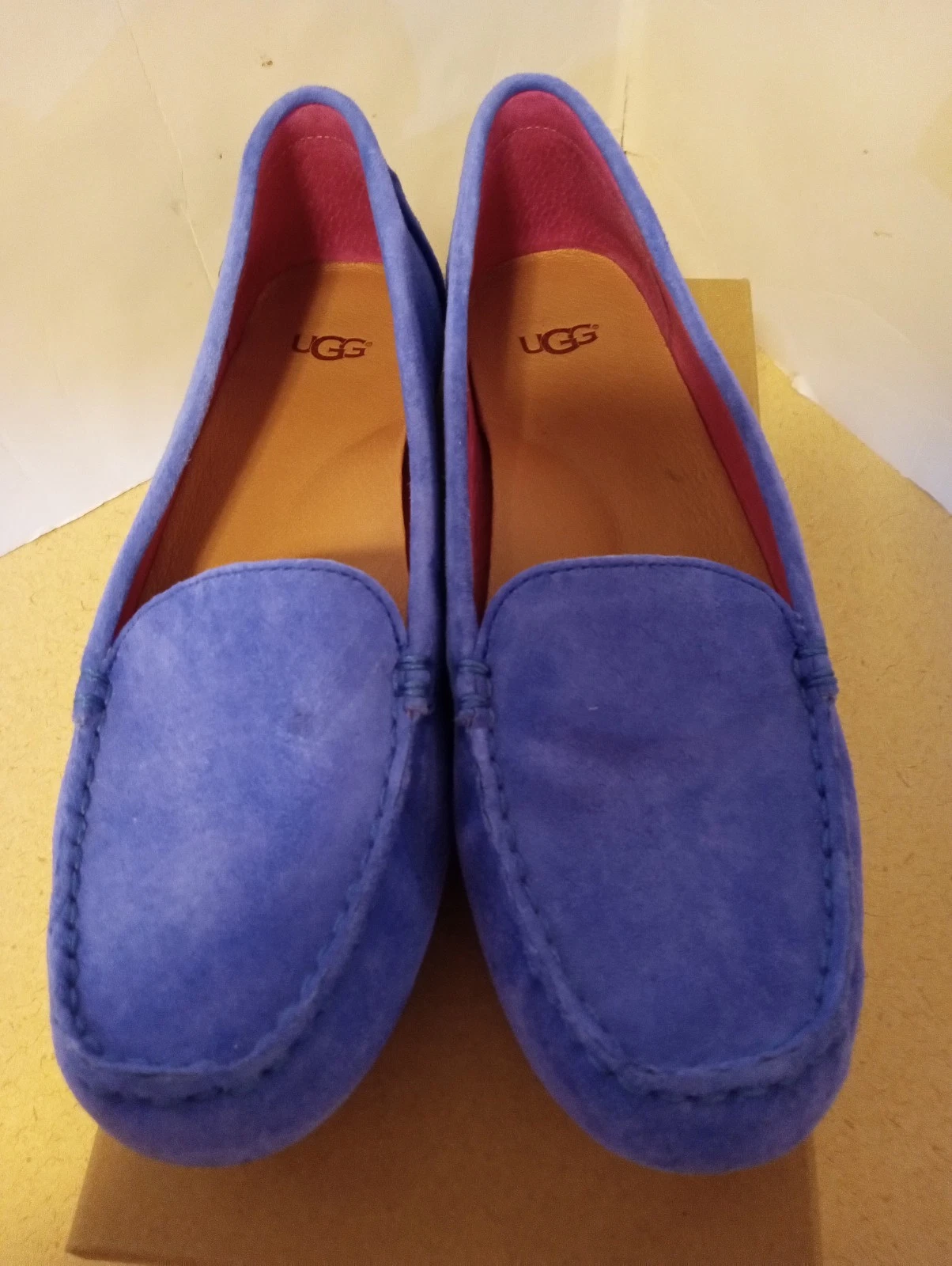 Scarpe mocassini mocassino da guida UGG Milana donna 6 5 Azul viola scamosciato