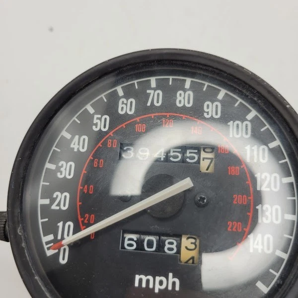 Cuadro de instrumentos velocímetro velocímetro Honda Gold Wing GL1000 1975-1979 FABRICANTE DE EQUIPOS ORIGINALES Foto 3 de 3