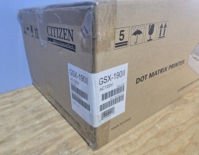 Citizen GSX-190II Dot Matrix Printer for sale online | eBay