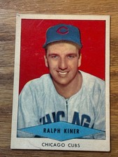 1954 Red Heart Set-Break # 13 Ralph Kiner VG-VGEX small tear - bottom