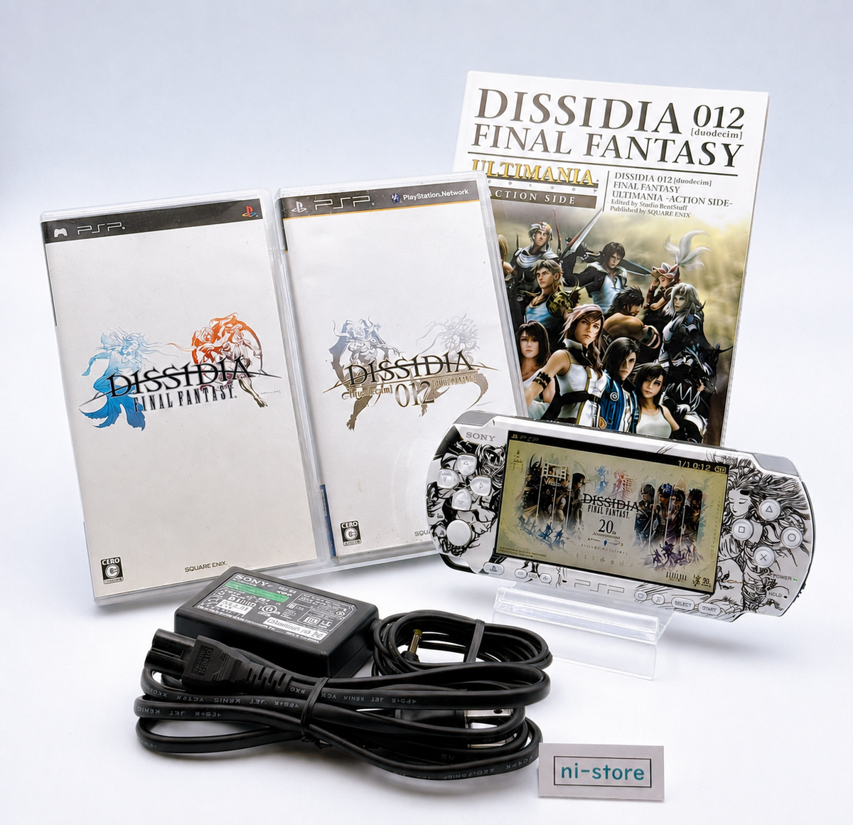 Sony PSP-3000 Console Final Fantasy FF Dissidia 012 Limited w/etc