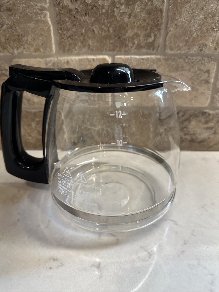 Coffee Maker Replacement 12 Cup Glass Carafe Coffee Pot Black | eBay